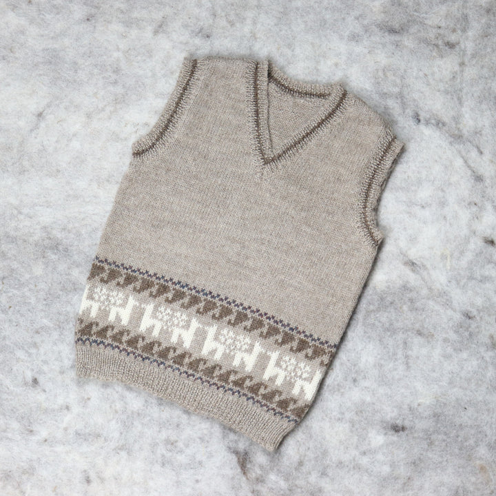 100% alpakavillane vest lastele