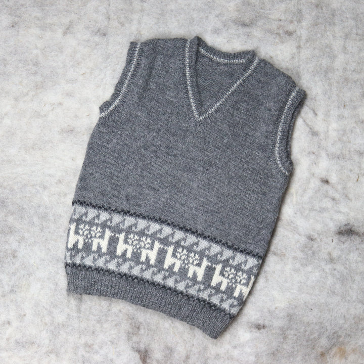 100% alpakavillane vest lastele