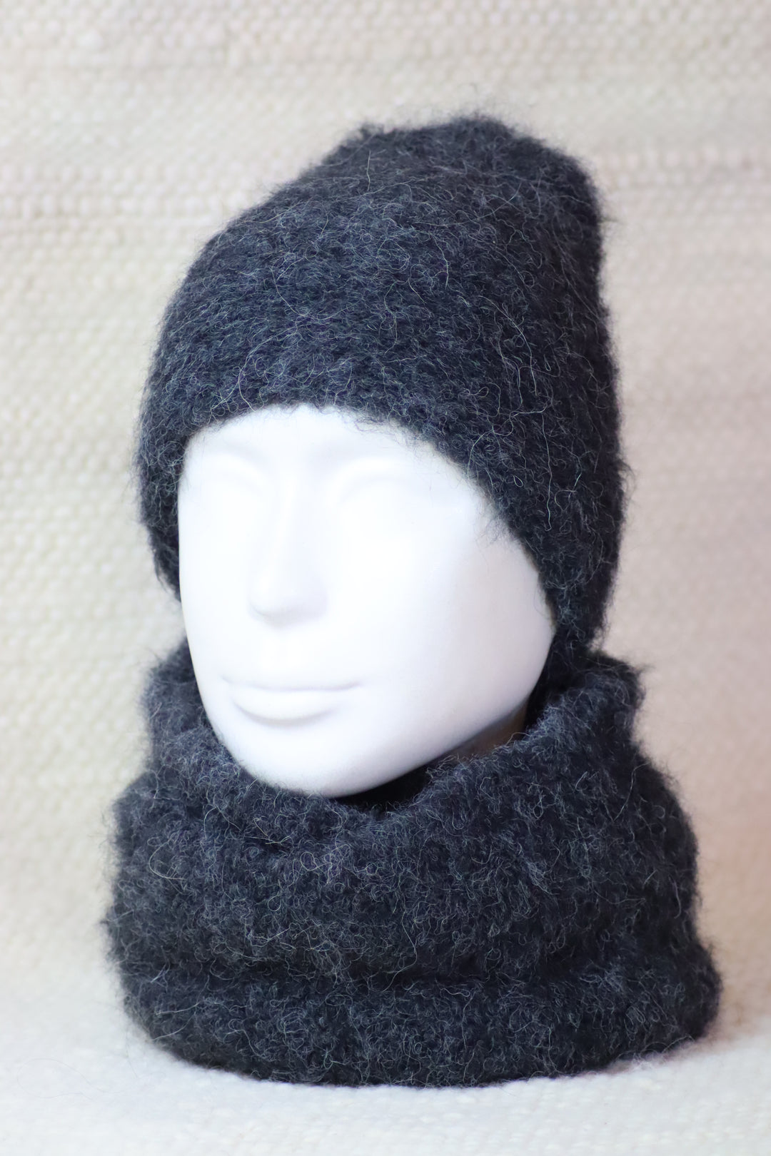 Alpakavillaga pehme müts - Puffy